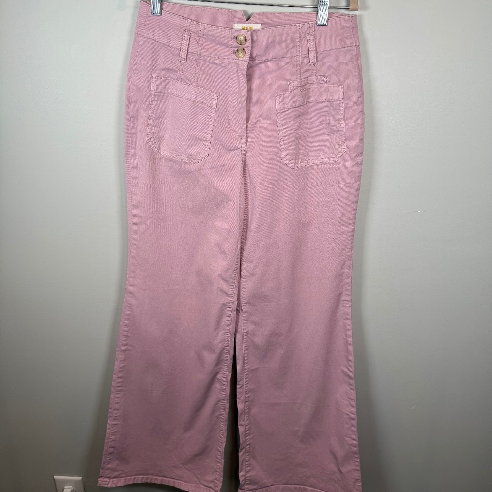 Anthropologie Maeve Full Length Wide Leg Pants Size 30